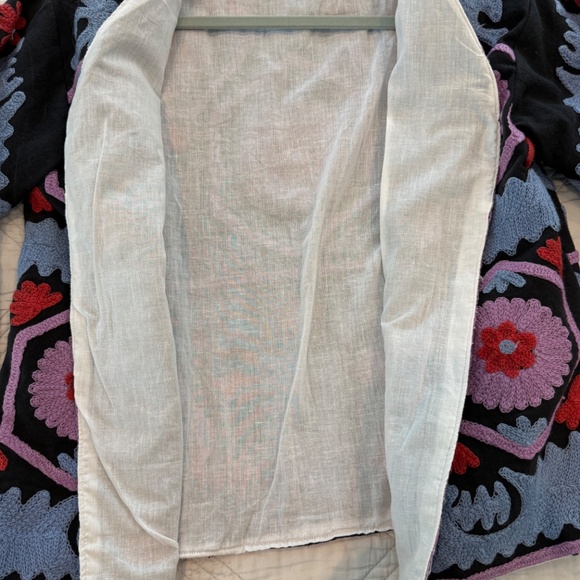 Blue, Lilac and Pink Etsy-Made Jacket with Cotton Lining - Picture 3 of 4